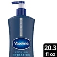 thumbnail image 2 of Vaseline Men Cooling Hydration 3-in-1 Face, Hands & Body Lotion For Men For Dry Skin With Menthol & Ultra-Hydrating Lipids, 20.3 fl oz, 2 of 11
