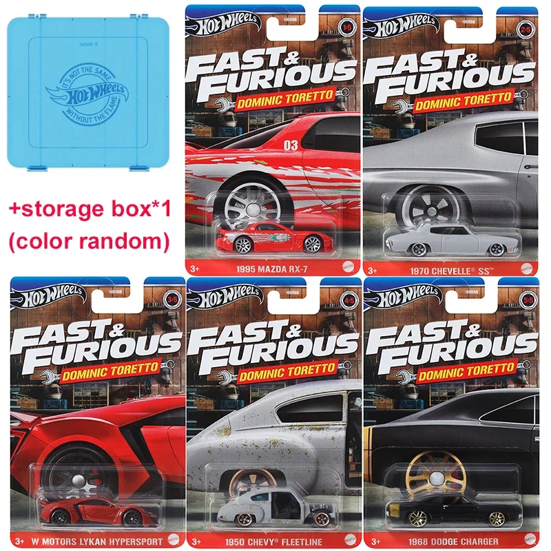 Hot Wheels 1/64 Fast & Furious - Lycan Hypersport Dominic Toretto #3/5 - Boîte Fermée