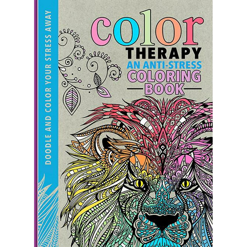 Color Therapy An AntiStress Coloring Book (Hardcover)