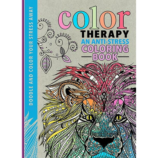 Download Color Therapy An Anti Stress Coloring Book Hardcover Walmart Com Walmart Com