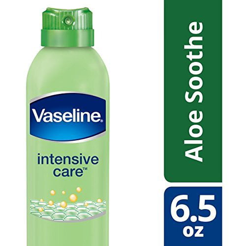 krak skål solsikke Vaseline Intensive Care Spray Moisturizer, Aloe Soothe 6.5 oz, Twin Pack -  Walmart.com