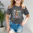 thumbnail image 2 of Godom Girls Tops Fashionable Short Sleeve T-Shirt Graphic Cotton Summer Cute T Shirts, 2 of 4