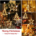 thumbnail image 3 of Window Lamp Battery-Powered Christmas Lights Interior Decoration Star Tree Lamp (Without AAA Battery), 3 of 6