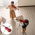 thumbnail image 4 of KAKOWELY 1 Set Realistic Violin Plaything Simulated Music Violin Toy with Sound Performance Music Instrument Prop for Kids No Battery,15.35X"X5.31"X2.17", 4 of 4