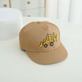 thumbnail image 2 of Kids Baseball Cap Adjustable Excavator Trucker Hat for Boys Girls Toddler Sun Washed Distressed Design, 2 of 5