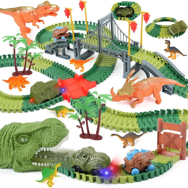 Juguete con huellas de dinosaurios ToyFuntasy con luz y sonido de 3 a 7 años