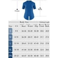 thumbnail image 6 of Chiclily Women's Black Cardigans Casual 3/4 Sleeve Drape Open Front Lightweight Summer Fall Outwear Tops, Size M, 6 of 6