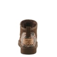 thumbnail image 6 of L'Artiste BRANDAI Shearling-Lined Ankle Boot – Embossed Leather & Suede Slip-On with Whipstitch Detail, 6 of 9