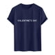 thumbnail image 5 of Tops para hombre, blusas y camisas de cuello redondo y manga corta para hombre. Camiseta/camisa informal de cuello redondo y manga corta con estampado de corazones para hombre. Tops de poliéster para, 5 of 5