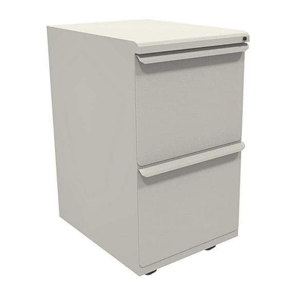 Mobile Ped, File/File, Putty 19"D