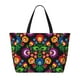 thumbnail image 2 of Disketp Traditional Floral Polish Bolsa de Playa de Gran Capacidad, Bolso Impermeable y a Prueba de Arena para Mujer, Ideal para Playa, Piscina y Natación, 2 of 7
