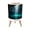 Color 2, variant on Small Trash Can with Lid Mystical Underground Pool Radiant Green Stone Columns 1.8 Gallon Dog Proof Trash Can Round Garbage Can Waste Bin Wastebasket for Bathroom Bedroom Living Room