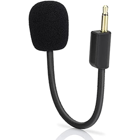 LEFXMOPHY Blackshark V2 Mic Replacement for Razer BlackShark V2 and V2 Pro Wireless Gaming Headset 3.5mm Detachable Game Boom Microphone with Foam