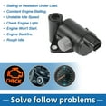 thumbnail image 6 of Unique Bargains Car Idle Air Control Valve for Mazda 3 2010 No.ZY0120130 IACV Idle Motor Idle Air Control Valve, 6 of 7