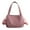 Pink, variant on Jierger 2022 New Nylon Bag Fashion One Shoulder Drawstring Crossbody Straddle Light Versatile Casual Bag Small Fresh Bag