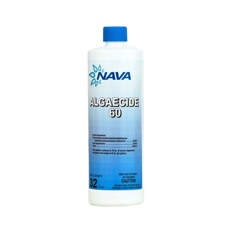 60% Algaecide - Nava Poly Algaecide 60 - 32 oz. Bottle