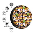 thumbnail image 2 of Kdxio Halloween1 for Tire Cover Wheel Protectors Tyre Covers Weatherproof Wheel Covers Universal Fit for Trailer Rv SUV Truck Camper Travel Trailers 17 inch, 2 of 5