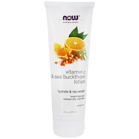 NOW Foods - NOW Solutions Vitamin C & Sea Buckthorn Lotion - 8 fl. oz.