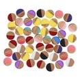 thumbnail image 2 of 50Pcs Patch en Bois Rond, Simple à Utiliser Exquis Artisanat Copeaux de Bois Bijoux Accessoires Durables Tranches de Résine Ronde pour Bricolage Accessoires de Décoration, 2 of 8