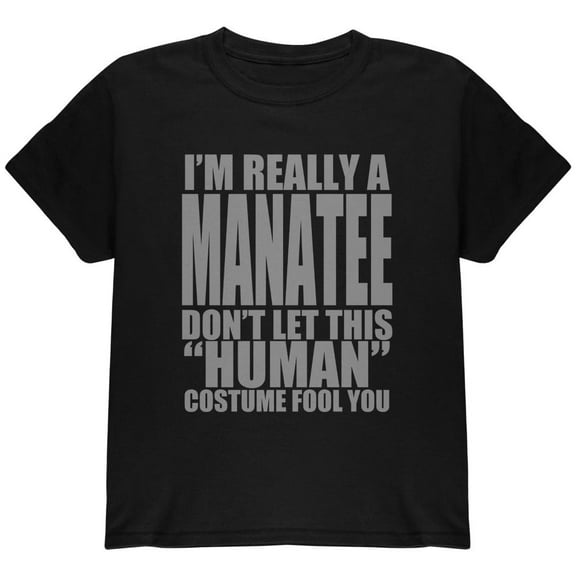 Human Manatee Costume Youth T Shirt