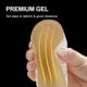 thumbnail image 5 of Copas de talón de gel de silicona: almohadillas para zapatos para aliviar el dolor, fascitis plantar, cojín de soporte de inserción, suela de absorción de impactos y copa de talón para el Sincero Hogar, 5 of 6