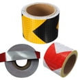 thumbnail image 4 of Xingzhi 5cmx3m Car Self-Adhesive Reflective Safety Warning Tape Automobiles Motorcycle Warning Sticker Motorcycle Arrow Sign Reflective Strip Sticker, 4 of 8