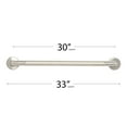 thumbnail image 6 of Seachrome IGYS-300-QCR Signature 30" Grab Bar - Peened Satin Brushed Nickel, 6 of 6