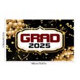 thumbnail image 3 of Grad Gifts! Boovnll Graduation Banner, 43x71" Large Gold Glitter Graduation Party Banner Congrats Grad Banner for Home, School, Congratulation Graduations Party Supplies, Graduation Decorations 2025, 3 of 6