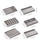 thumbnail image 2 of Organizador Joyas Estuche Aretes Anillos Alhajero,6 Pcs Organizador Joyas Cajones,Cajones de Terciopelo Gris Apilable,Bandeja Joyas Para Guardar y Exhibir Aretes, Collares y Pulseras, 2 of 4