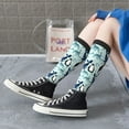 thumbnail image 4 of Bixox Penguins Whales Patterned Men's and Women's Knee Socks High Socks Outdoor Sports Socks, 4 of 5