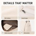 thumbnail image 5 of Sunyuer Corduroy Crossbody Bag for Women, Large Capacity Retro Messenger Bag, Casual Lazy Style Shoulder Handbag, Adjustable Strap Lightweight Daily School Travel Purse, 5 of 8