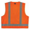 thumbnail image 4 of Ergodyne GloWearÂ® 8249Z Type R Class 2 Economy Surveyors Vest, Orange, XS, 4 of 4