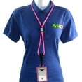 thumbnail image 6 of Specialist ID Heavy Duty Lanyard and Identity Stronghold 2-Card RFID Blocking Badge Holder - 2 Sided/Blocks 13.56MHz Signal - Double Sided - Secure CAC PIV TWIC Card Holder (Pink), 6 of 8