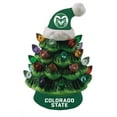 thumbnail image 2 of Colorado State Rams 2-Pack 4" Ceramic LED Christmas Tree Set, 2 of 3