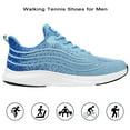 thumbnail image 5 of Oyang Tennis Shoes Sneakers for Mens Womens, Non Slip Lightweight Breathable Mesh Sneakers Athletic Running Shoes, 5 of 9