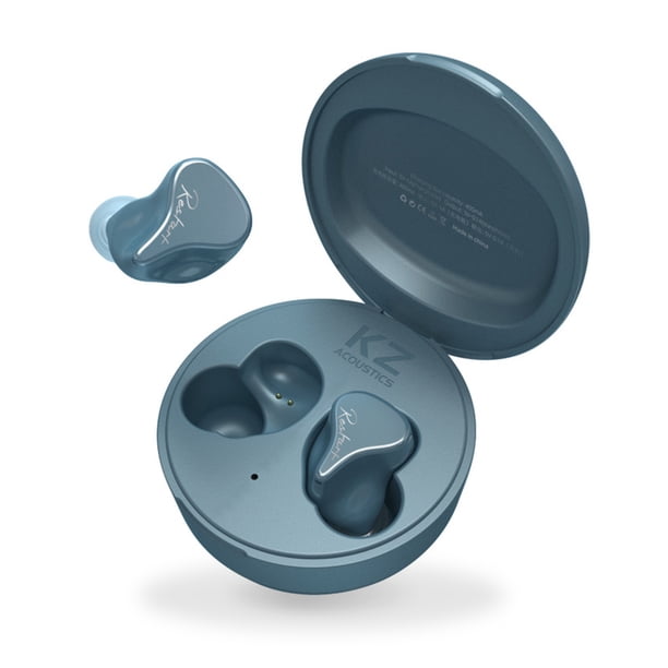 Auriculares intrauditivos Compatible con Bluetooth Auriculares deportivos recargables de baja latencia Auriculares portátiles para caminar con música con micrófono Azul Inevent EL022590-01B