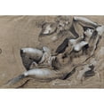 thumbnail image 3 of Jonas Umbach 24x18 Black Modern Framed Museum Art Print Titled - Cupid and Psyche (1640), 3 of 5