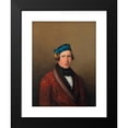thumbnail image 2 of Anton Haala 15x18 Black Modern Framed Museum Art Print Titled - Unknown Man ('Viennese Citizen') (1837), 2 of 5
