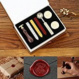 Vintage Wax Badge Seal Stamp Wax Tool Set for Harry Potter Hogwarts Badge School