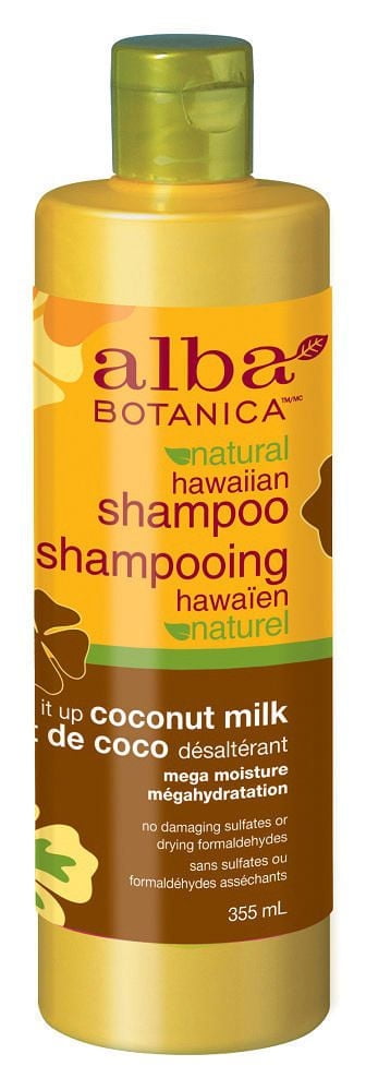 Alba Botanica Shampoing lait de coco désaltérant