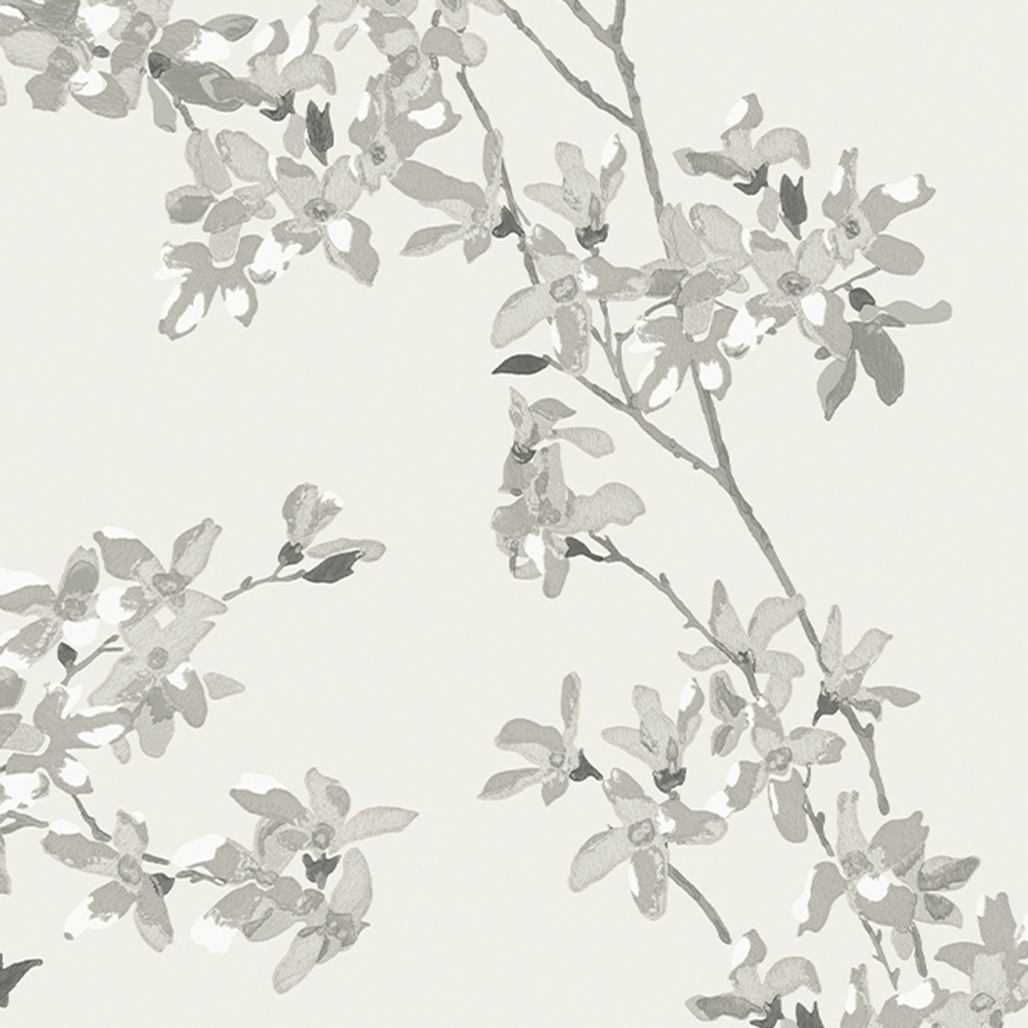 Laura Ashley Elderwood Steel Wallpaper