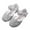Silver, variant on Toddler Girls Princess Shoes Dress Shoes Sandals Flower Girl Shoes Wedding Party Low Heels Flats for Kids