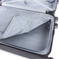Bugatti Hard Case Luggage Set, Black