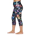 thumbnail image 4 of RBX Active Plus Size Women's Squat Proof Floral Capri Legging, 4 of 4