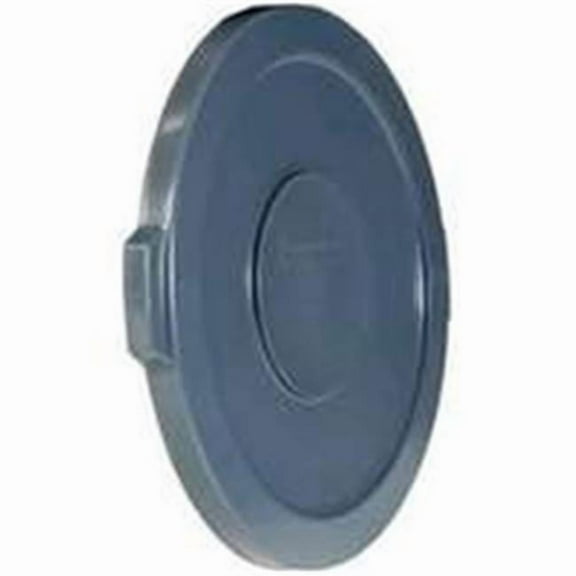 Brute Round Flat Trash Container Lid, for Use with Brute 2610 10 gal Container, HDPE
