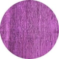 thumbnail image 1 of Ahgly Company Indoor Round Abstract Purple Modern Area Rugs, 8' Round, 1 of 4