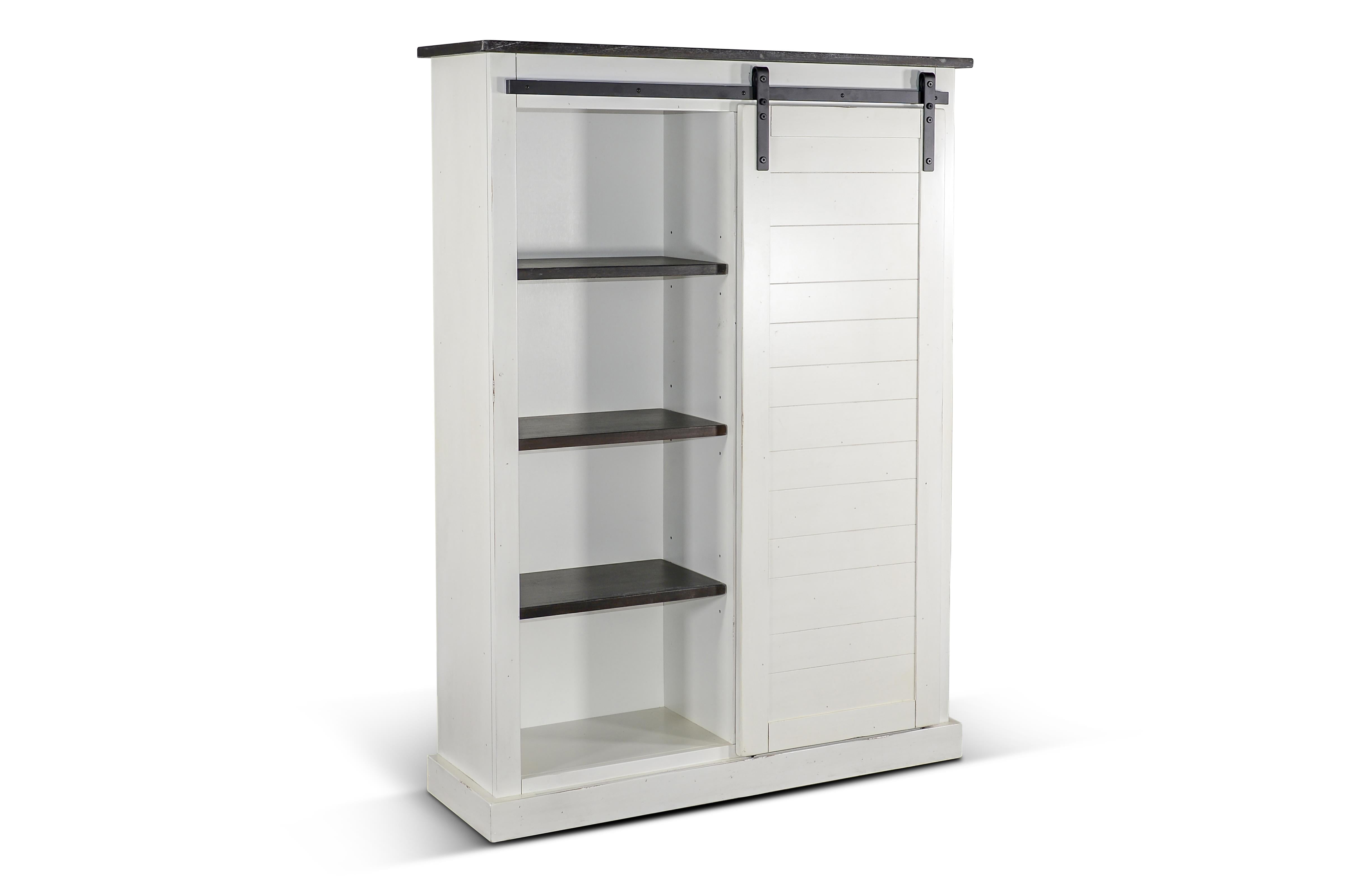 Sliding barn 2024 door bookcase walmart