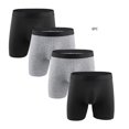 thumbnail image 6 of SGFCWSX Men's Loose-Fit Long-Leg Boxer Shorts** Multicolor L, 6 of 7