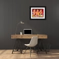 thumbnail image 3 of van Leersum, El 18x15 Black Ornate Wood Framed with Double Matting Museum Art Print Titled - Wanna have Fun, 3 of 4