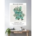 thumbnail image 2 of William Morris Anemone,William Morris Flowers,William Morris Exhibition,Morris Co, Poster Wall Art, Modern Wall Decor For Living Room Bedroom, 8x12 UNFRAMED, 2 of 3